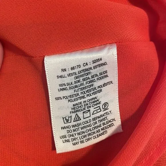 Anthropology 100% Silk Larkhill Swing Dress by Maeve, Size Medium - Picture 9 of 9